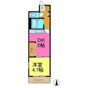 クイーンシンフォニー今池の間取り画像
