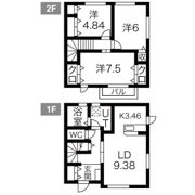シャルム若菜IIIの間取り画像