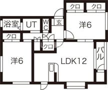 エスペランス B棟の間取り画像