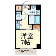 プランドール名駅の間取り画像
