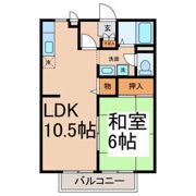 ヴィラ東野の間取り画像