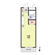 カサブランカ鈴蘭台の間取り画像