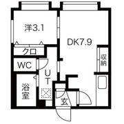 Mtria西麻生の間取り画像