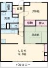 ディージービル小牧中央の間取り画像