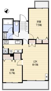 二の坂シティハウスの間取り画像