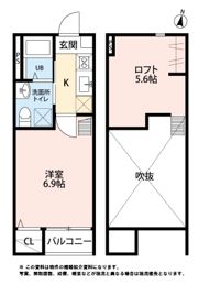 cuore Kの間取り画像