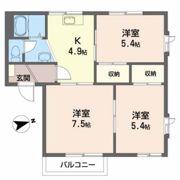 グリーンヒルズCHIDA－Bの間取り画像
