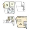代々木戸建の間取り画像