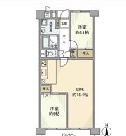 東大和グリーンタウン2号棟の間取り画像