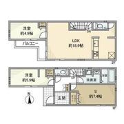 長尾戸建の間取り画像