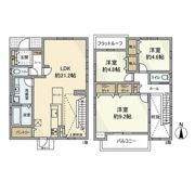 栄町西大根戸建の間取り画像