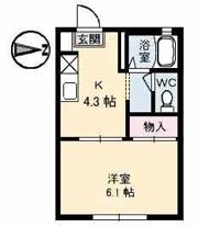 セフィラSSK B棟の間取り画像