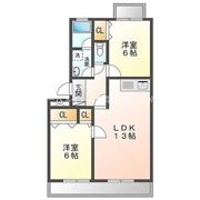 グリーンコーポ草間の間取り画像