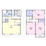 石黒様戸建賃貸住宅A棟の間取り画像