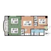 プレズ名古屋入場の間取り画像