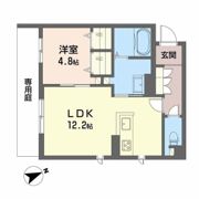 シャーメゾン六本松南の間取り画像