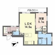 シャーメゾン六本松南の間取り画像