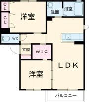 プロムナード A棟の間取り画像