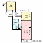 シャーメゾンステージ新大江の間取り画像