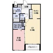 シャルマン彩の間取り画像
