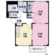 パークヒルサカイBの間取り画像
