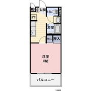 キャッスル牧Bの間取り画像