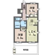 アキューズの間取り画像