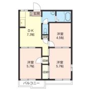 プラム ハイツの間取り画像