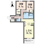 カヴァッロ アンビエラの間取り画像