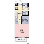 シャンベール森川Aの間取り画像