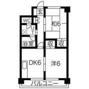 レジデンスRSの間取り画像