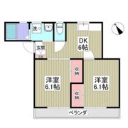 ハイツサングリーンの間取り画像