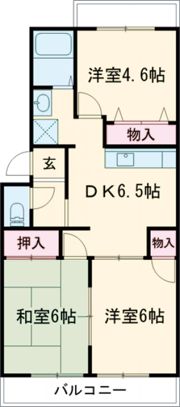 パラシオイトウの間取り画像