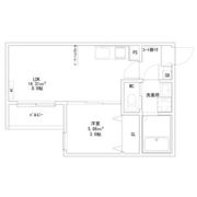 Calm中村日赤の間取り画像