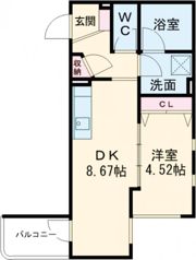 あさひレジデンス表町の間取り画像