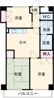 アーバンハイツ児玉の間取り画像