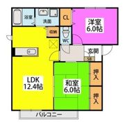 メルベーユの間取り画像