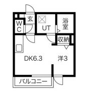 メリディアンなないろの里参番館の間取り画像
