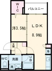 rh Tsukaguchi(アールエイチツカグの間取り画像