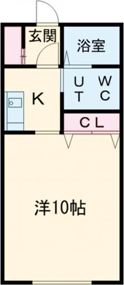 ポプリ春日町Ⅲの間取り画像