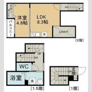 アネックス小松島の間取り画像