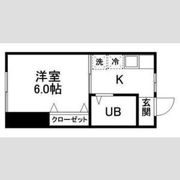 ピースフル仙台駅北(家具家電付)の間取り画像
