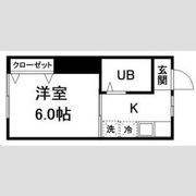 ピースフル仙台駅北(家具家電付)の間取り画像