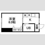 ピースフル仙台駅北(家具家電付)の間取り画像
