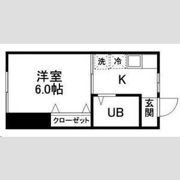 ピースフル仙台駅北(家具家電付)の間取り画像