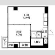 幸田ビル(家具家電付)の間取り画像