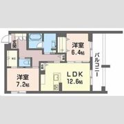 アトリエール北六番丁の間取り画像