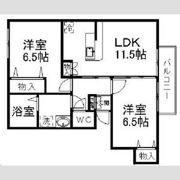 シャロームB棟の間取り画像