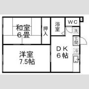 クレセントA棟の間取り画像