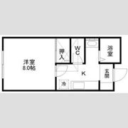 スカイハイツ北山の間取り画像